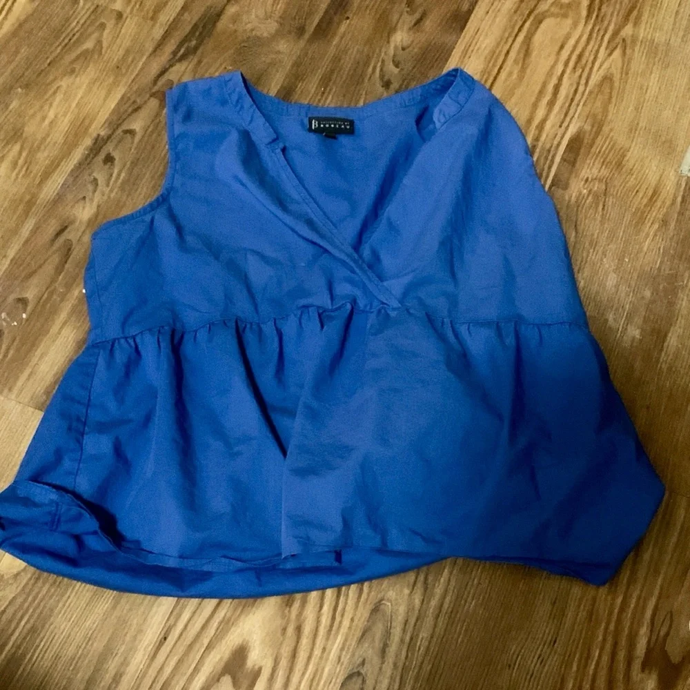 Bobeau peplum tank - Picture 2 of 6